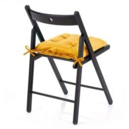Kėdės pagalvėlė 40×40 cm garstyčių spalvos AH ALEKSA