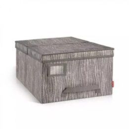 Dėžė drabužiams 40×52×25 cm pilkos spalvos