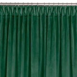 Užuolaida tamsiai žalia aksominė 135×300 VELVET