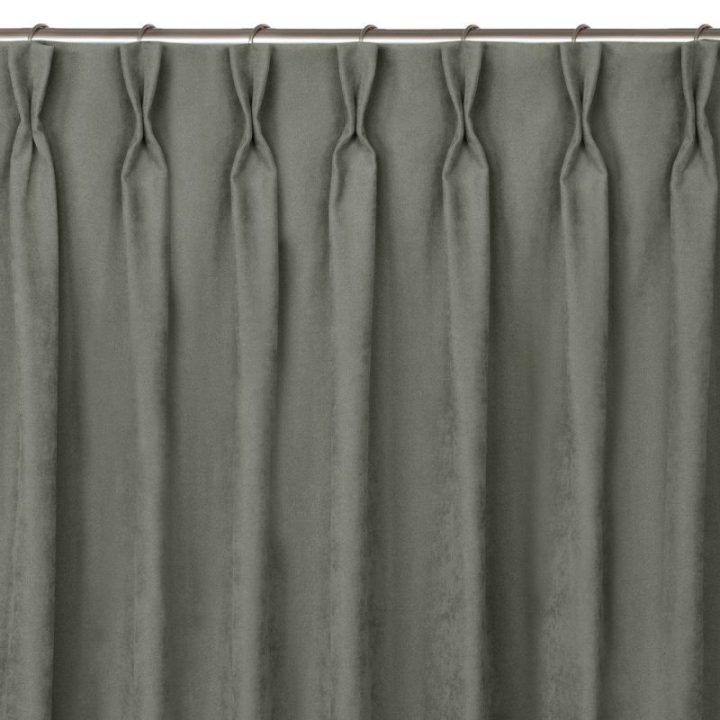 Užuolaidos pilkos 140×175 CHENILLE FLEX
