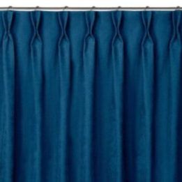 Užuolaida 140×300 cm tamsiai mėlyna CHENILLE FLEX