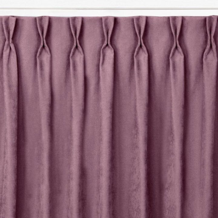Užuolaidos 140×270 cm lilacinės Chenille Flex