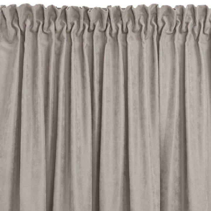 Užuolaidos 140×245 iš čenilio kapučino spalvos