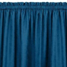 Užuolaidos tamsiai mėlynos 280×270 chenille