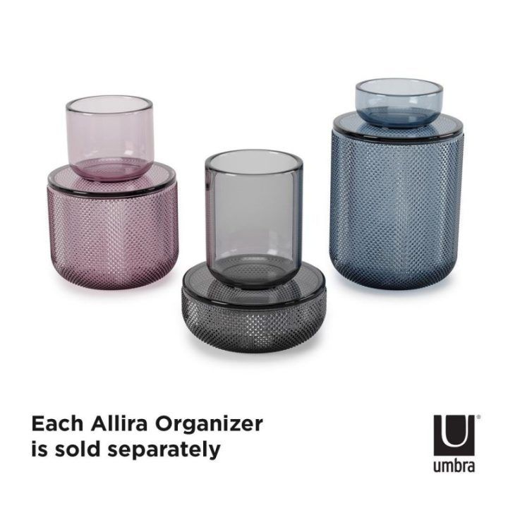 Organizatorius 10 × 10 × 16, mėlynos spalvos ALLIRA