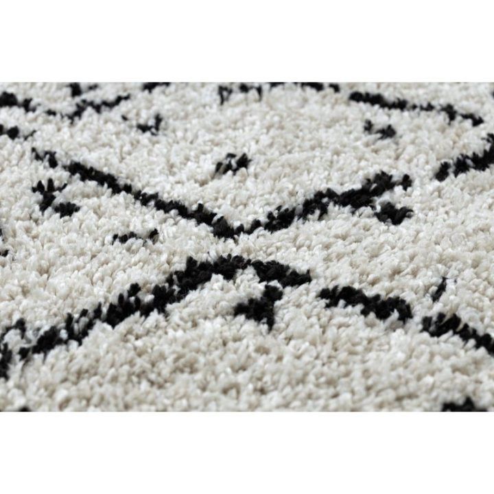 Kilimas Zigzak 60 × 250 cm, kreminės spalvos WELBEN