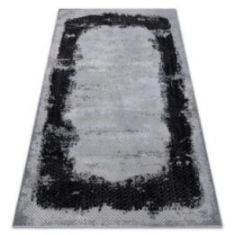 Kilimas 120 × 170 cm, pilkos spalvos IONA FRAME