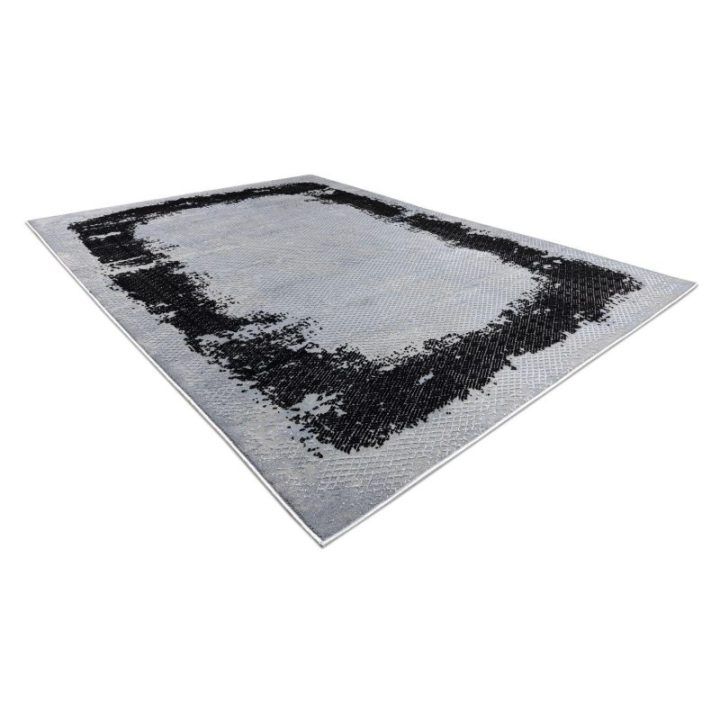 Kilimas 120 × 170 cm, pilkos spalvos IONA FRAME