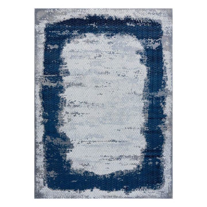 Kilimas 80 × 150 cm, pilkos spalvos IONA FRAME