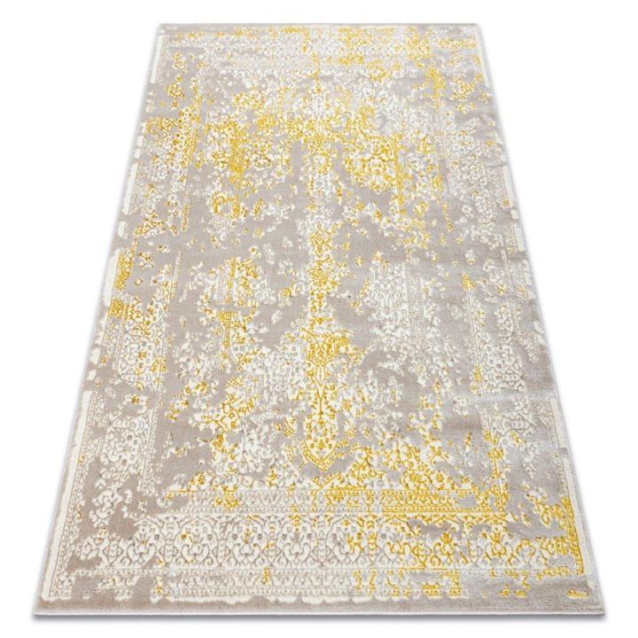 Kilimas 120 × 170 cm, smėlio ir auksinės spalvos IONA