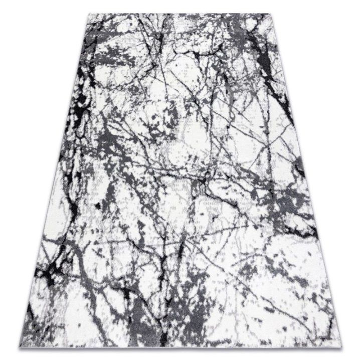Kilimas 140 × 190 cm, pilkos spalvos VERS MARBLE