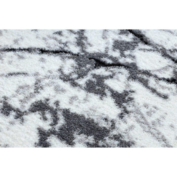 Kilimas 160 × 220 cm, pilkos spalvos VERS MARBLE