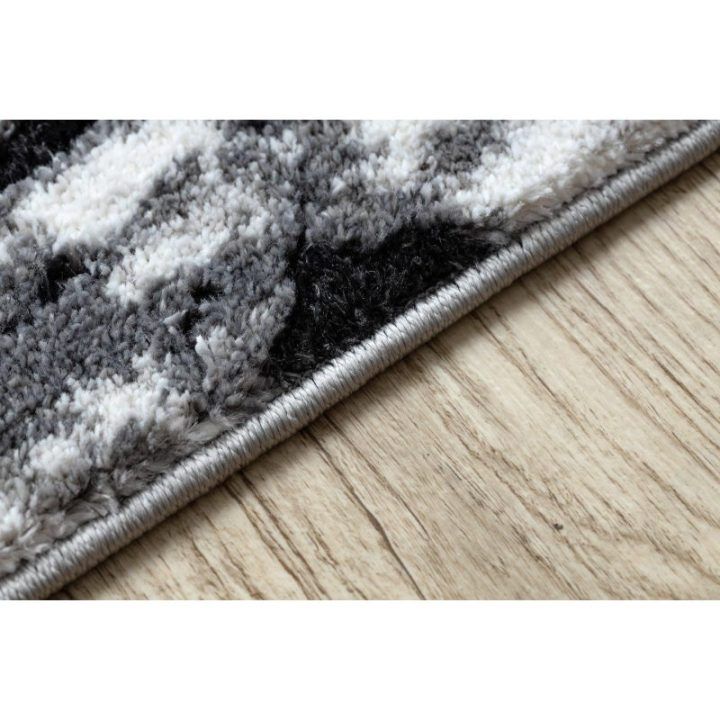 Kilimas 160 × 220 cm, pilkos spalvos VERS MARBLE