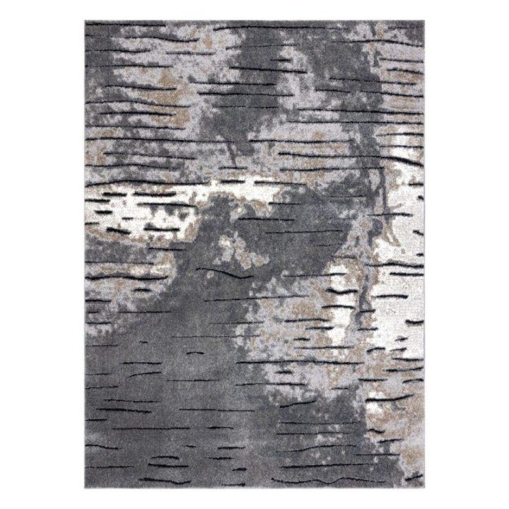 Kilimas 80 × 150 cm, pilkos spalvos VERS RIO