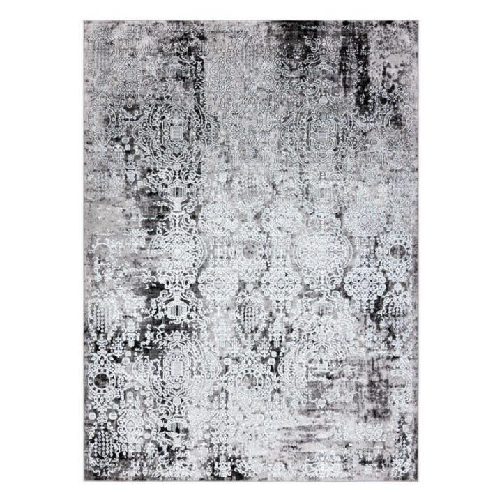 Kilimas 140 × 190 cm, kreminės ir pilkos spalvos WELLI
