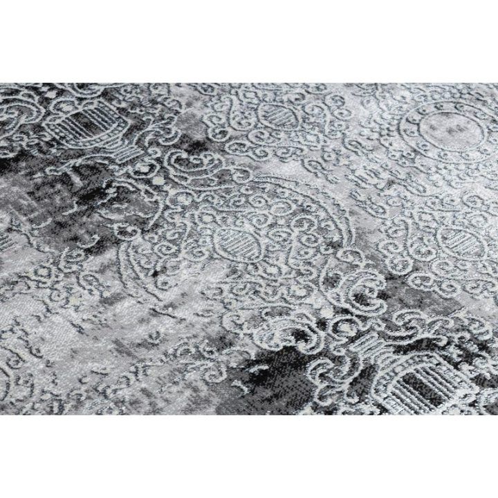 Kilimas 140 × 190 cm, kreminės ir pilkos spalvos WELLI