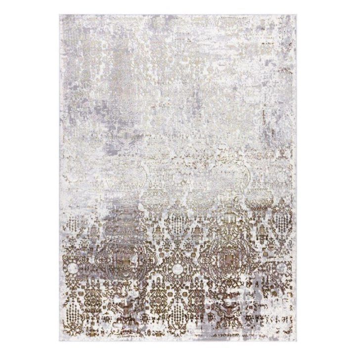 Kilimas 160 × 220 cm, auksinės ir kreminės spalvos WELLI