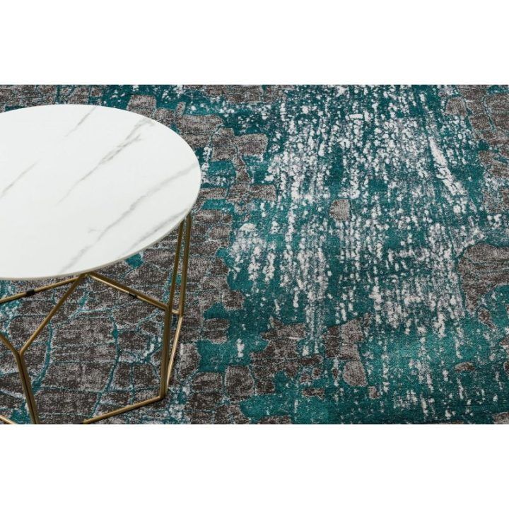 Kilimas 120 × 170 cm, žalia ir antracito spalvos WELLI