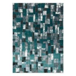 Kilimas 120 × 170 cm, žalia ir antracito spalvos WELLI