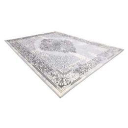 Kilimas 80 × 150 cm, pilkos spalvos IONA ROSETTE