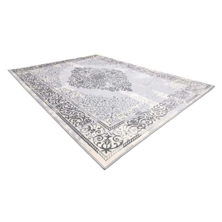 Kilimas 120 × 170 cm, pilkos spalvos IONA ROSETTE