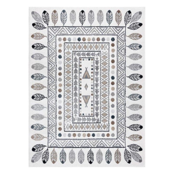 Kilimas 160 × 220 cm, kreminės spalvos BEO TEEPEE