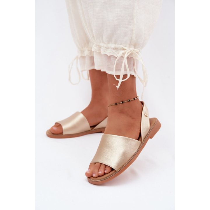 Smėlio spalvos basutės Step in style