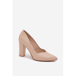 Kūno spalvos aukštakulniai bateliai Step in style