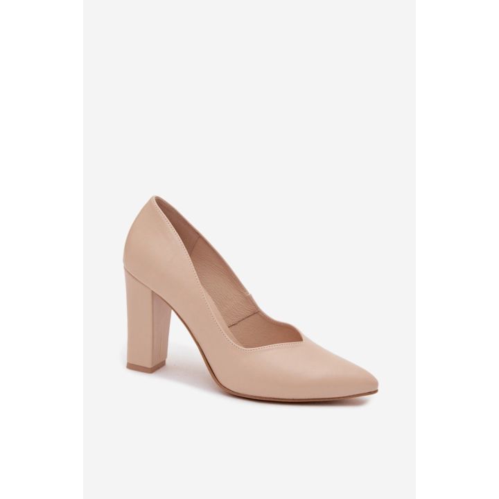 Kūno spalvos aukštakulniai bateliai Step in style