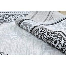 Kilimas 120 × 170 cm, kreminės ir pilkos spalvos MOSSE ORNAMENT2