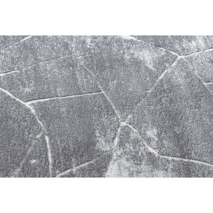Kilimas 160 × 220 cm, pilkos spalvos TREX MARBLE2