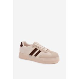 Smėlio spalvos sportiniai bateliai Step in style