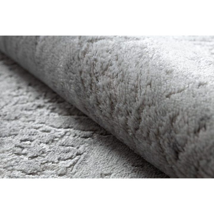 Kilimas 140 × 190 cm, pilkos ir baltos spalvos TREX LINES
