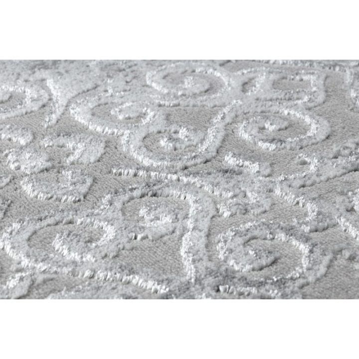 Kilimas 160 × 220 cm, pilkos spalvos TREX ORNAMENT
