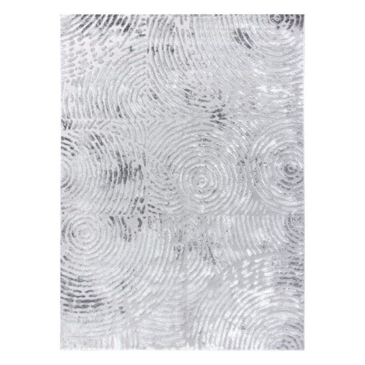 Kilimas 120 × 170 cm, pilkos spalvos TREX FINGER