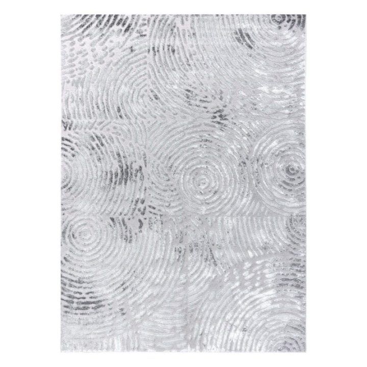 Kilimas 140 × 190 cm, pilkos spalvos TREX FINGER