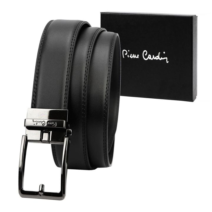Juodas diržas Pierre Cardin