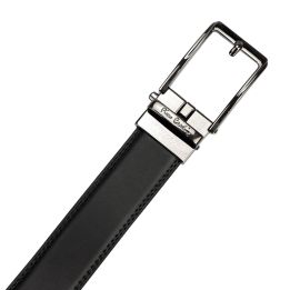 Juodas diržas Pierre Cardin