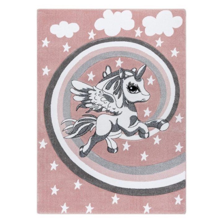 Kilimas 140 × 190 cm PONY POWDERPINK