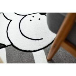 Kilimas 140 × 190 cm, pilkos spalvos PUPPY
