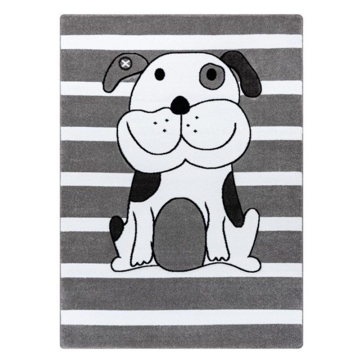 Kilimas 140 × 190 cm, pilkos spalvos PUPPY
