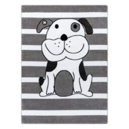 Kilimas 160 × 220 cm, pilkos spalvos PUPPY