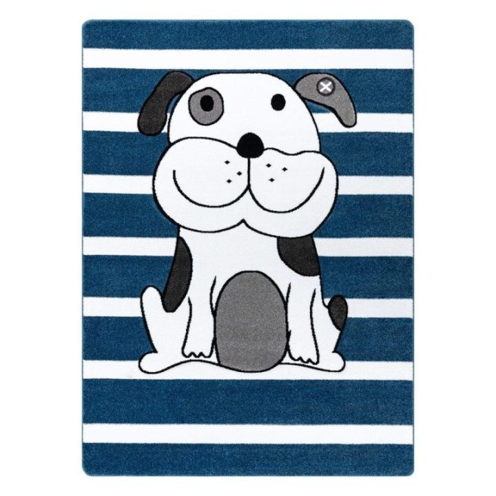 Kilimas 140 × 190 cm PUPPY BLUE