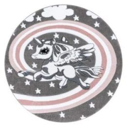 Kilimas pilkos spalvos PONY