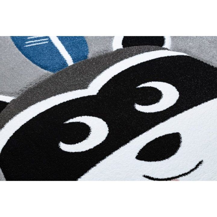 Kilimas 140x190 pilkos spalvos RACCOON