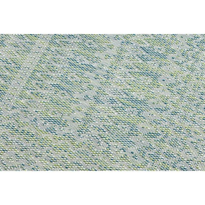 Kilimas 80x150 cm žalsvai mėlynas Vinea Rhombus