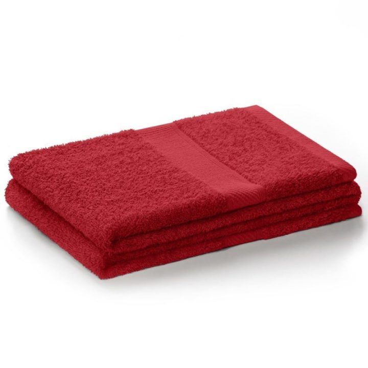 Rankšluostis 70x140 bordo spalvos bambukinis