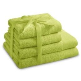 Rankšluosčių rinkinys 2 vnt. 70x140 ir 2 vnt. 50x100 žalsvos spalvos