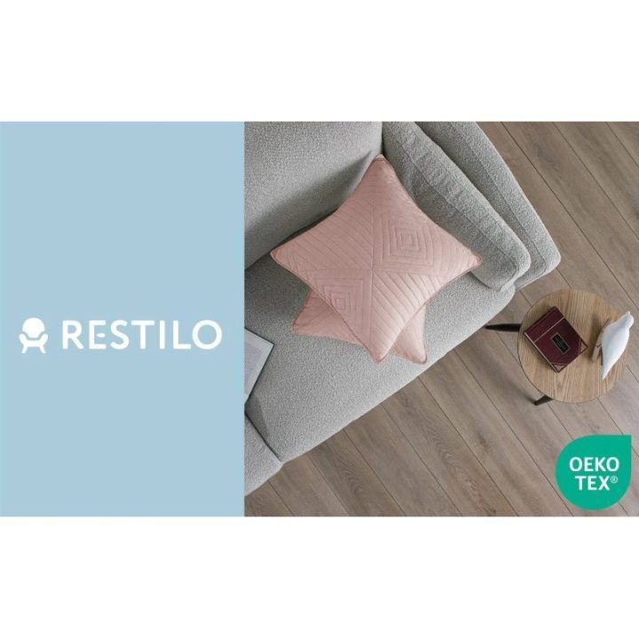 Dekoratyvinis pagalvės užvalkalas 50×70 cm rausvos spalvos Restilo