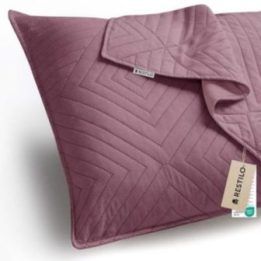 Dekoratyvinis pagalvės užvalkalas 45×45 cm violetinės spalvos Restilo